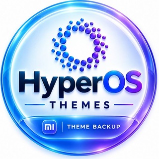Telegram profile photo for HyperOS Theme Backup™