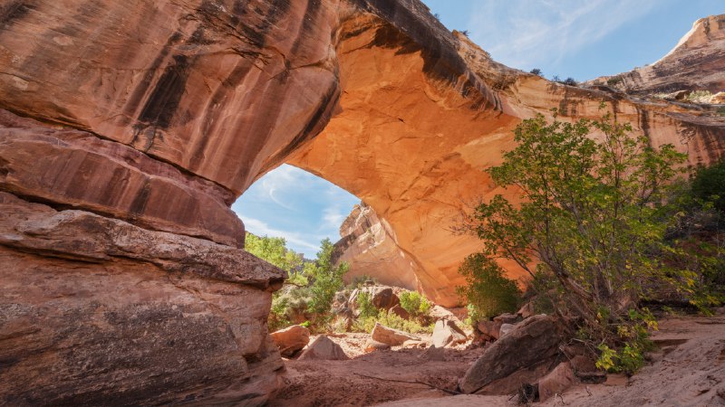 A passage through timeKachina Bridge, Natural Bridges National Monument, Utah (© Alan Majchrowicz/Getty Images)