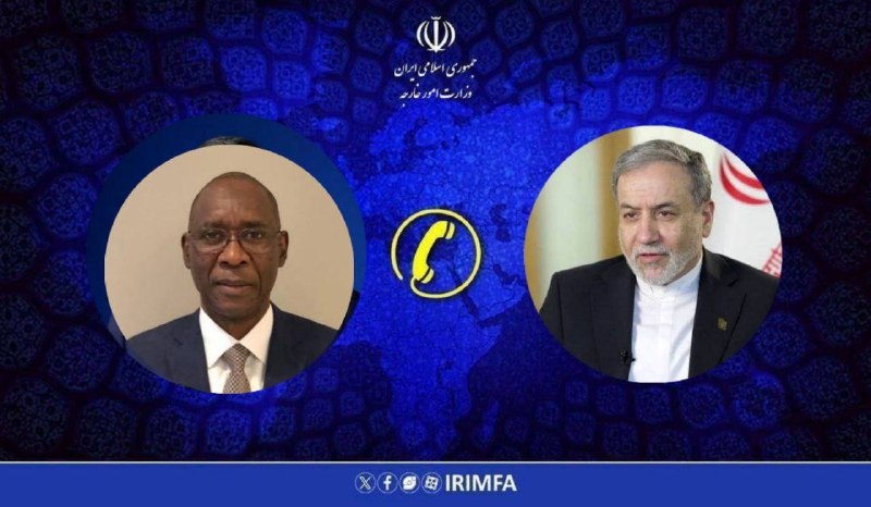 said a telephone conversation between the foreign ministers of Iran and Senegal.