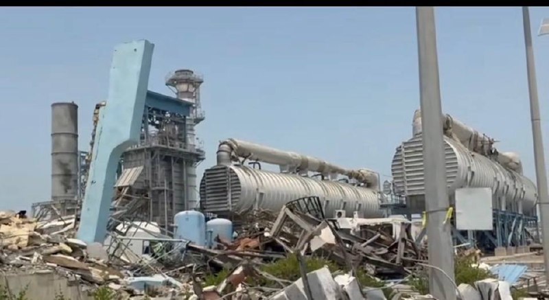 ‼️מצב מפעל ההתפלה מפנה קשם לאחר הפצצה