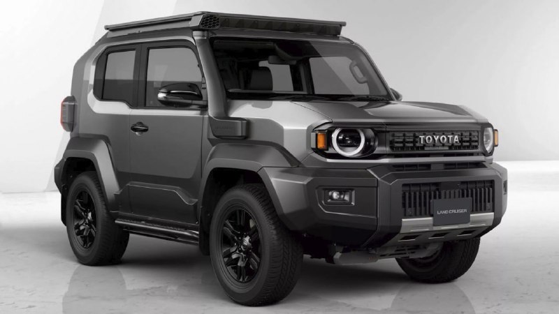 Иллюстраторы показали двухдверный Land Cruiser FJ