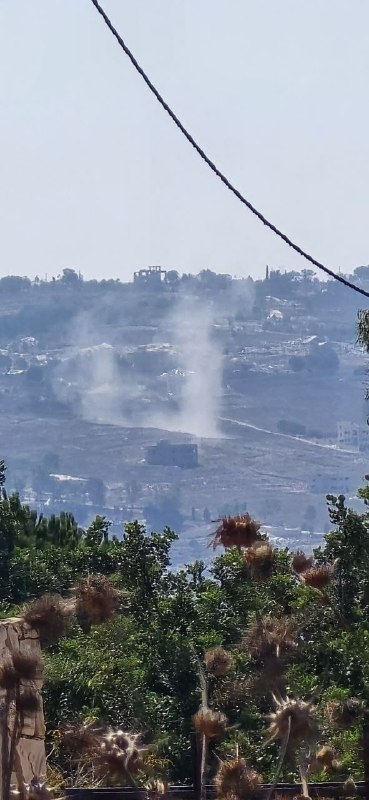 🚨הפצצות ארטילריה ישראליות וסריקות מכוונות לעיירה מייס אל-ג'בל