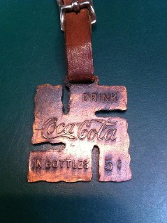 In 1925, Coca-Cola released a souvenir keychain in the shape of a swastika.Before the Nazis came to power, the swastika symbolized good luck in the United States, as it did in India.Time Machine | Historical Photo