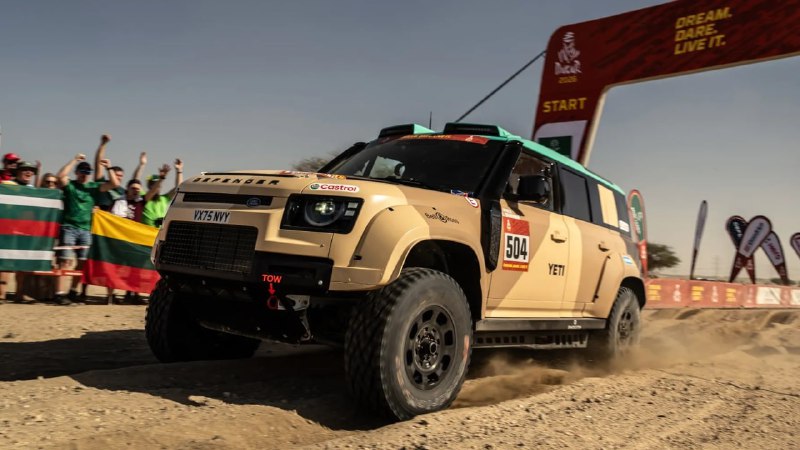 Defender доминирует на старте «Дакара-2026»Defender с триумфом дебютировал на ра