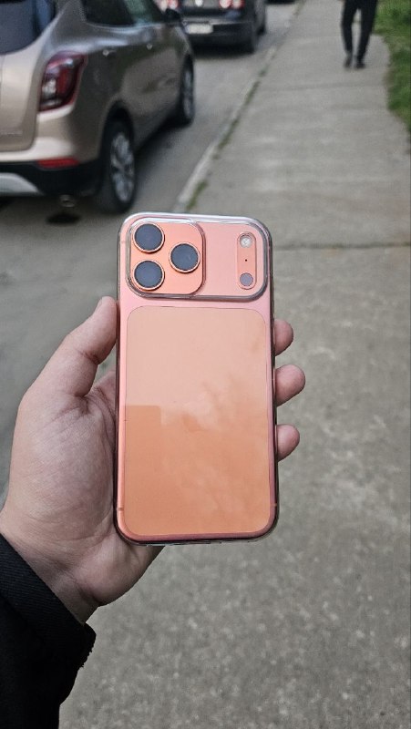 1) Продам apple iphone 17 pro max 256gb orange 100🔋 — 3650 лари — фото 1