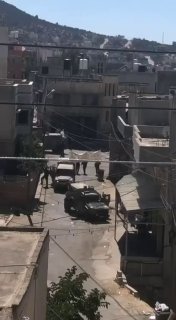 כוחות צה"ל פועלים בעיירה בית פוריק מזרחית לשכם
