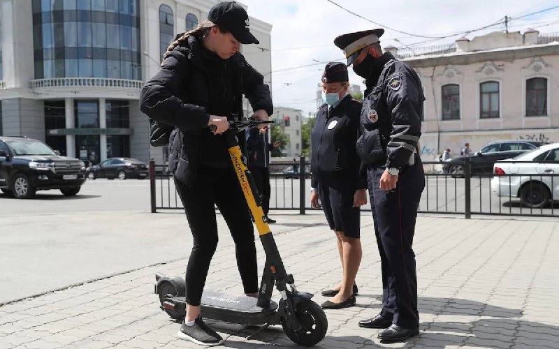 🛴В России могут начать выявлять нарушителей на электросамокатах с помощью Face