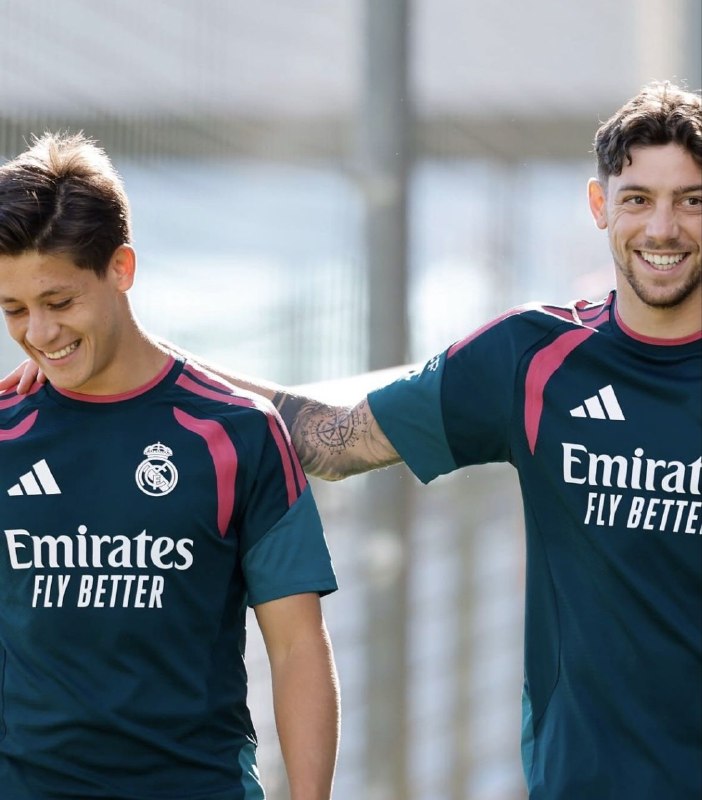 رئال مادرید | Real Madrid: فده و گولر در تمرینات⁉️عضو جدید باند؟👑@FCRealMadrid |