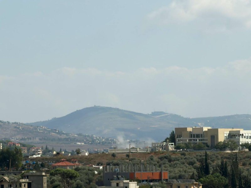 Urgent: artillery bombardment and occupation of the town of Nabti al-Fauka, south of Lebanon.