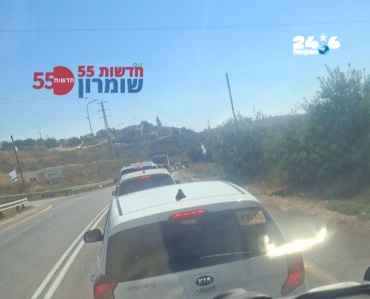 🇮🇱 עדכון לכביש 55: ברגעים אלה הכביש נפתח לתנועה. עומסים בשני הכיוונים.