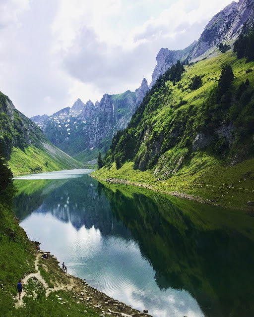瑞士|阿彭策(Appenzell)費倫湖(Fählensee)健行，三條路線一次滿足