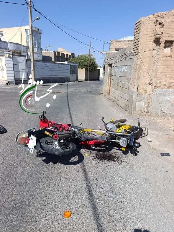 بجستان فردا: 🔹⭕️تصادف کوچه شهید عبدالهی بجستان باز هم سرعت بالای موتور سواران نوجوان #خانواده ها بیشتر مراقب فرزندان خود باشید با توج
