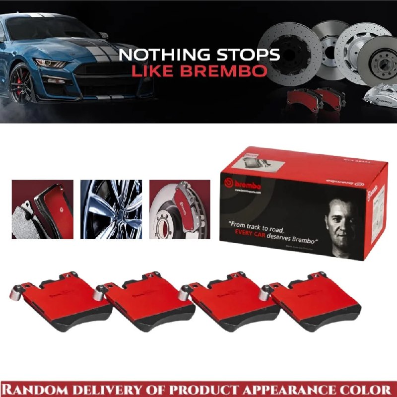 34116799964 Brembo P06077N Комплект керамических передних дисковых тормозных колодок, подходящий для 6