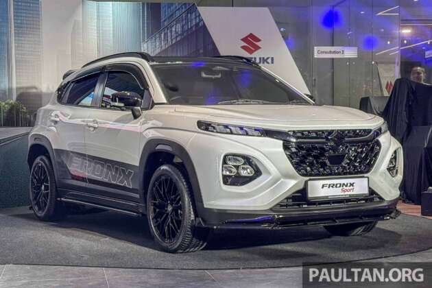 Suzuki тихо, без лишнего шума, выкатила в Малайзии Fronx Sport — более нарядную версию своего B-SUV.
