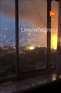 ️🇺🇦🇷🇺 קטעים חדשים שפורסמו מוקדם יותר הבוקר המציגים את המתקפה הרוסית על וישניבה, ליד קייב, אוקראינה.