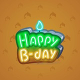 B-Day Candle #120