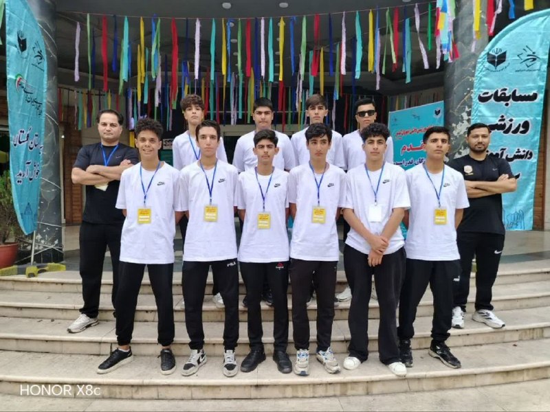 ▂▅▇ ارسک نیـوز ▇▅▂: با افتخار، حضور ارزشمند و شایسته امیرحسین شهریاری، بازیکن پرتلاش و آینده‌دار باشگاه آرتین بشرویه، در قالب تیم منتخب استا