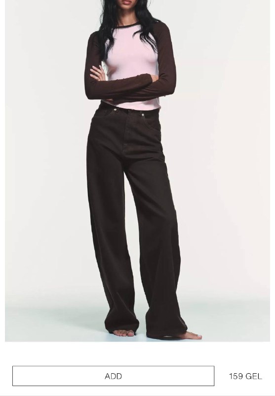 ✅ джинсы ZARA ( один раз одела на фотосессию - продаю так как большие ) — фото 1