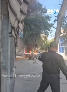 🇮🇱 פיצוצים בדמשק, סמוך למלון שבו שווה נשיא צרפת מקרון.