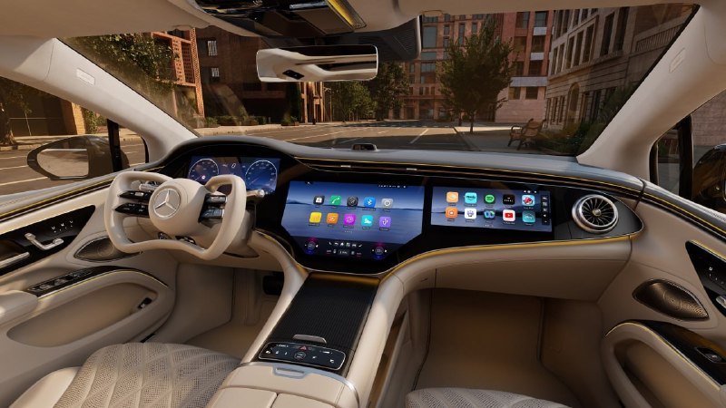 Mercedes-Benz EQS получит ШТУРВАЛ вместо руля 3
