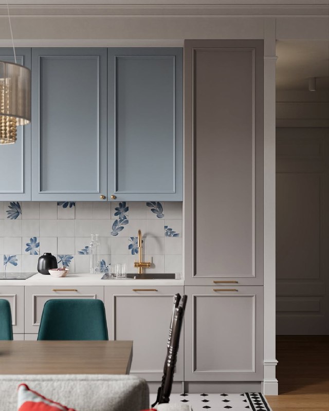 Цветная неоклассика с русским самоваром, башкирские орнаменты на подушках и тюркские мотивы в картине Автор проекта Айгуль Султанова. - изображение 5 - цветная, неоклассика, русским