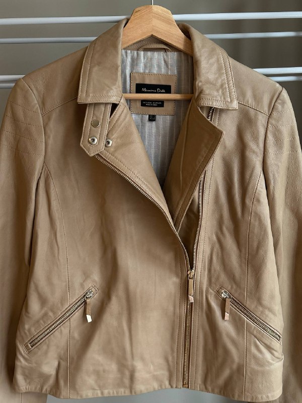 🆕 НОВАЯ. Кожаная куртка — фото 1