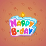 B-Day Candle #143