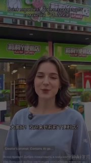 הסינים עשו פרסום בחנות הרוסית בעזרת AI – והוכיחו כי ה-AI עדיין לא מוכן לסרטוני פרסום מלאים.