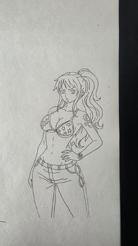 𝐎𝐍𝐄 𝐏𝐈𝐄𝐂𝐄 𝐀𝐖: ✏️|AmirKasraKasaei 🌈#FanArt🍖#OnePiece 🔳#AnimWorld ☠️ @onepiecesfmking ☠️