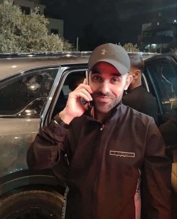 האסיר, סאמר סילט, שוחרר מקלקיליה, לאחר ששהה 27 חודשים בבתי הכלא של הכיבוש.