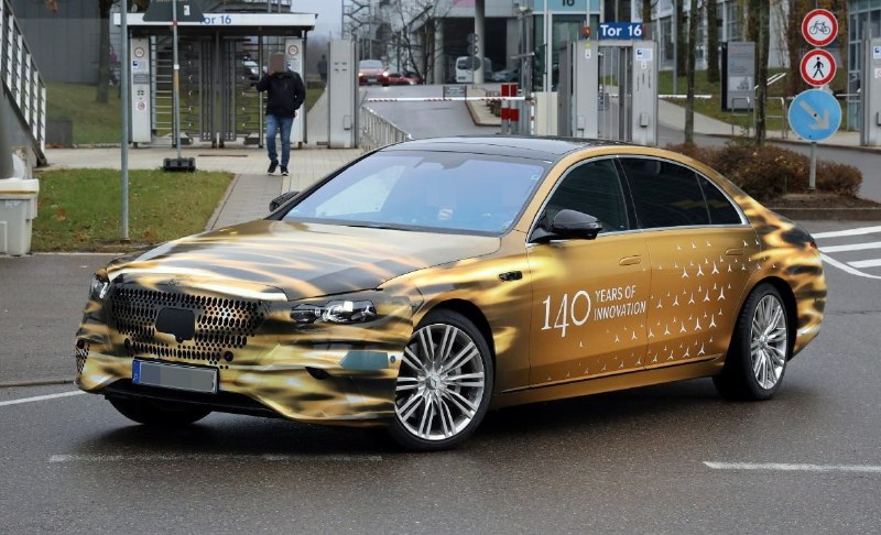 Mercedes готовит обновлённый S-ClassВ Германии заметили обновлённый Mercedes-Ben