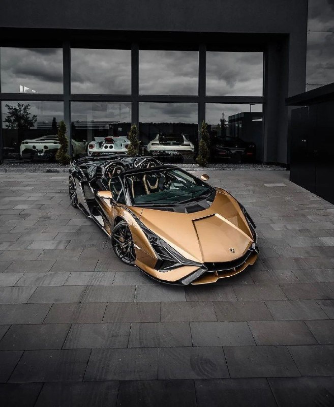 Lamborghini sian Roadster 5