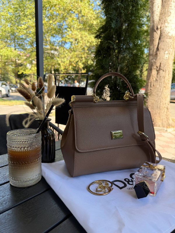Dolce Gabbana Sicily Medium Beige, фото 5