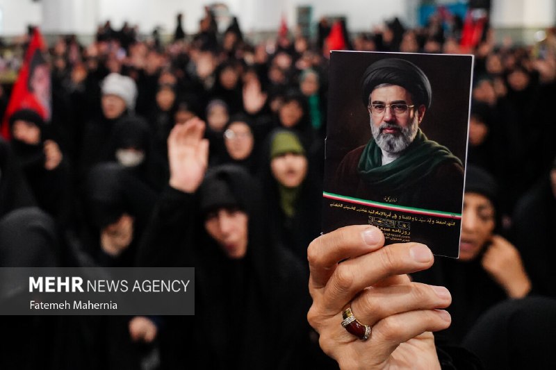 خبرگزاری مهر: 📸 بزرگداشت شهیده سیده بشری حسینی خامنه‌ای🔺 مراسم بزرگداشت شهید سیده بشری حسینی خامنه‌ای صبیه گرامی رهبر شهید انقلاب اسلا
