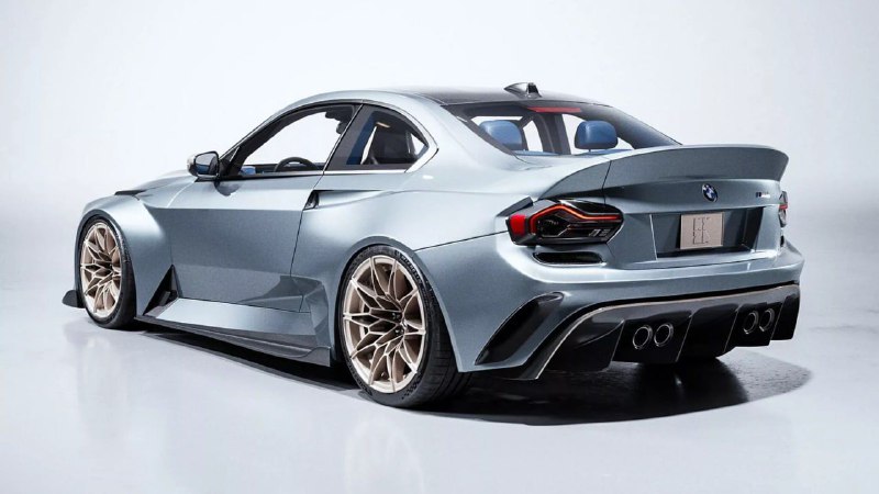 BMW M2-KS — виртуальный тюнинг с отсылкой к концепту 2002 Hommage 3