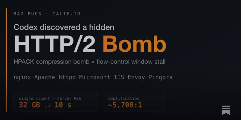 Codex Discovered a Hidden HTTP/2 Bomb