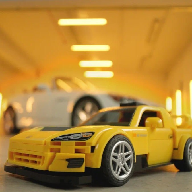 Mattel выпустил конструкторы с Honda Civic и Honda S2000 — это недорогие наборы с комплектами наклее