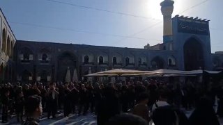 🎥משהד אל-רזה (א.ש.) באבל על השמש ה-8 של האימאמט