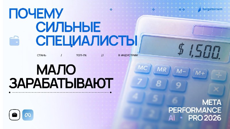 Хороший специалист ≠ хорошо зарабатывающий специалистМы годами наблюдаем такую ситуацию. Человек умеет генерировать результаты для бизнеса, ведет различные каналы, разбирается в закупке лучше своих коллег. И при этом чек на его услуги стоит на месте, пока 