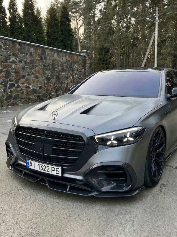 2027 S-Class Facelift Body Kit 2