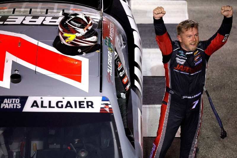 🚗💨 Новые триумфы в NASCAR: Джастин Алгайер побеждает в Атлантском «O'Reilly»Вч