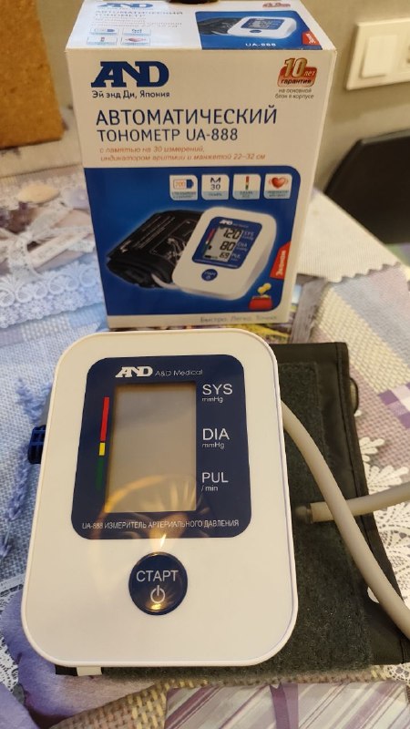 Тонометр автоматический AND UA-888 — фото 1