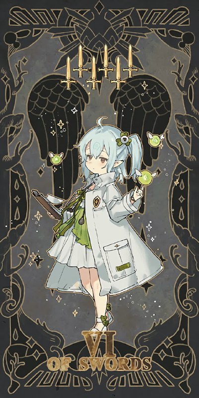 看看 Bingxin 抽到了什么：宝剑6 「正位」伤口迟迟没能痊愈、现在没有很好的对策、未来存在更多的艰难