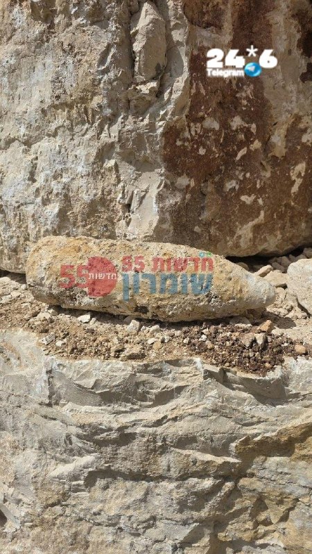 🇮🇱 פסגות. נפל של פגז ישן אותר באתר בנייה סמוך לרחוב הכרמל ביישוב פסגות, בתים סמוכים לאתר פונו מתושבים. חב…
