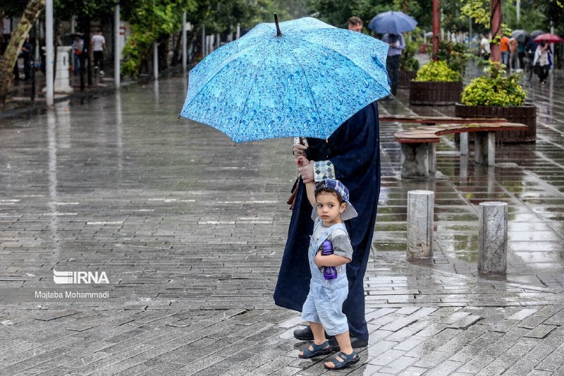 ממטרי גשם במערב אזרבייג'ן ובחופים הדרומיים של הים הכספי