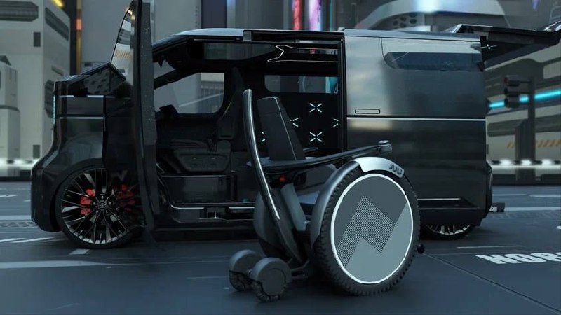 Toyota Kayoibako — компактный автомобиль-трансформер 4
