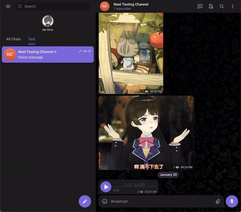 tg 网页版媒体下载脚本 