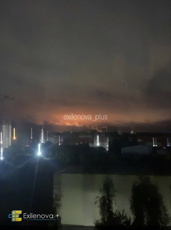 Situation at the LUKOIL-Nizhegorodnefteorgsintez refinery in Kstovo.