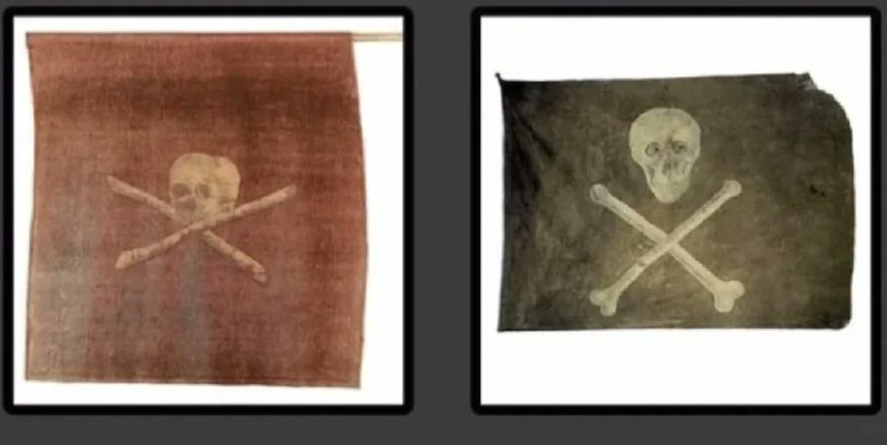 The only two known authentic pirate flags.Only two authentic pirate flags from the Golden Age of Piracy are confirmed to survive today, providing a rare physical connection to historical buccaneers. The most famous example is preserved at the Åland Maritime Museum in Finland, featuring a classic skull and crossbones stitched onto a faded black fabric that likely belonged to an 18th century Barbary corsair. The second genuine artifact is housed at the Pirate and Treasure Museum in St. Augustine, Florida, dating back to the late 19th century. Because most pirate crews burned or discarded their illegal colors to avoid execution upon capture, these two delicate textiles represent the only verified exceptions to a historical record otherwise filled with myth and modern reproduction.Science and facts💡