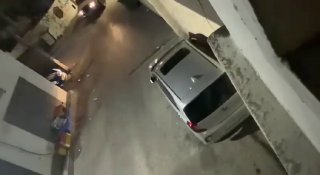 כוחות הכיבוש מסתערים על מחנה קלנדיה, מצפון לירושלים הכבושה.